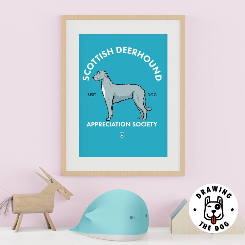 Scottish Deerhound Kids Decor