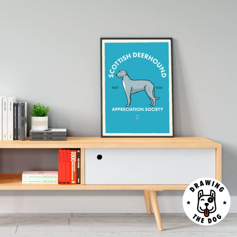 Scottish Deerhound Wall Decor