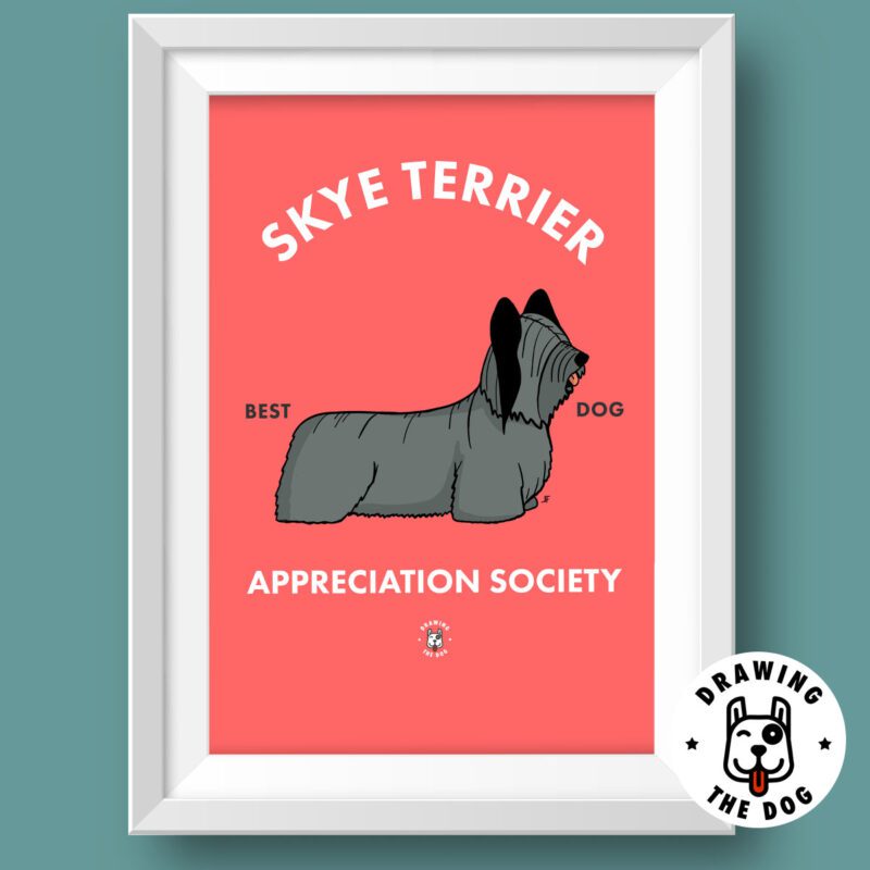 Skye Terrier Art Featured