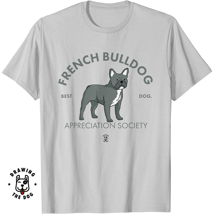 French bulldog t deals shirt mens