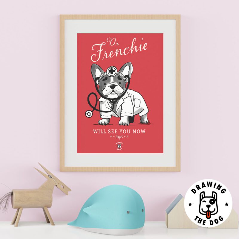Dr Frenchie Kids Wall Decor