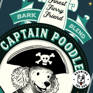 Captain Poodle Closeup