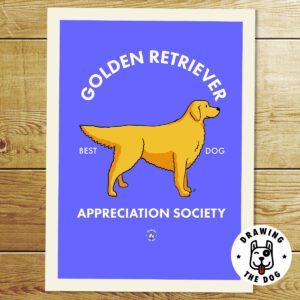 Golden Retriever AS Print