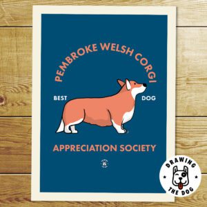 Pembroke Welsh Corgi Art Print