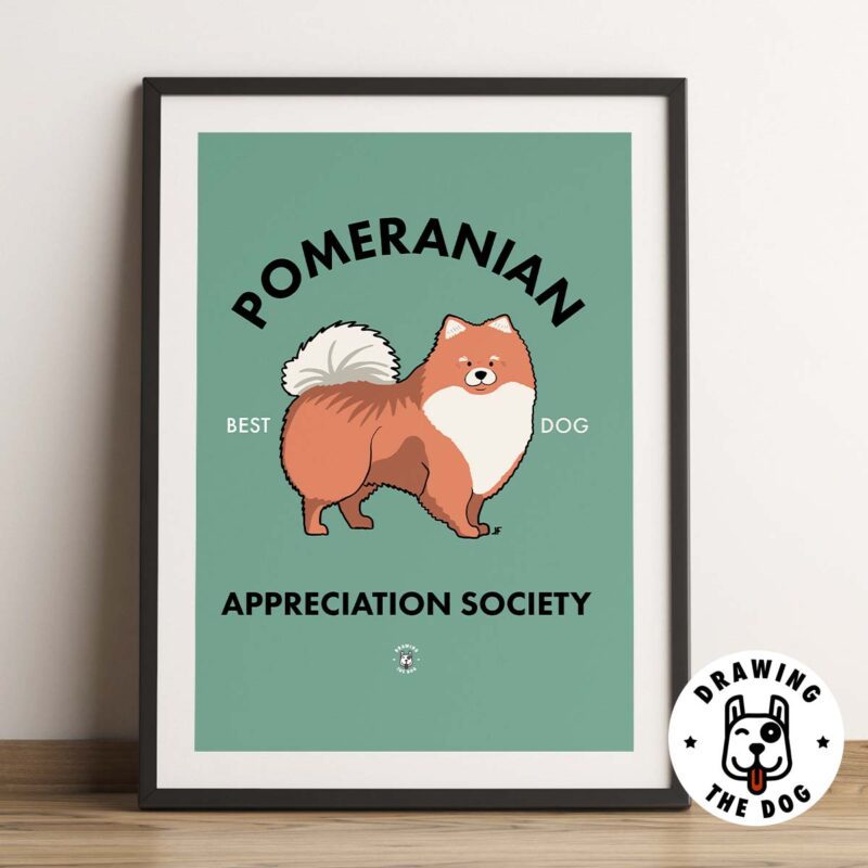 Pomeranian Appreciation Society - Framed