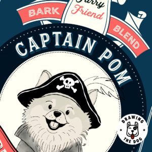 Captain Pomeranian Closeup