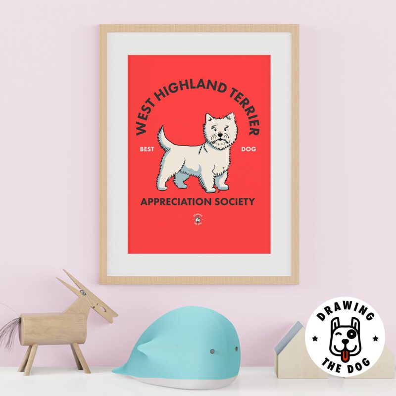 West Highland Terrier AS Kids Wall Decor