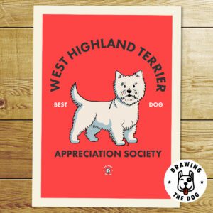 West Highland Terrier AS Print