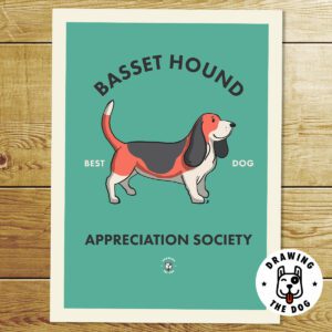 Bassett Hound AS Print