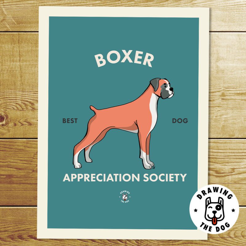 Boxer Dog Wall Art
