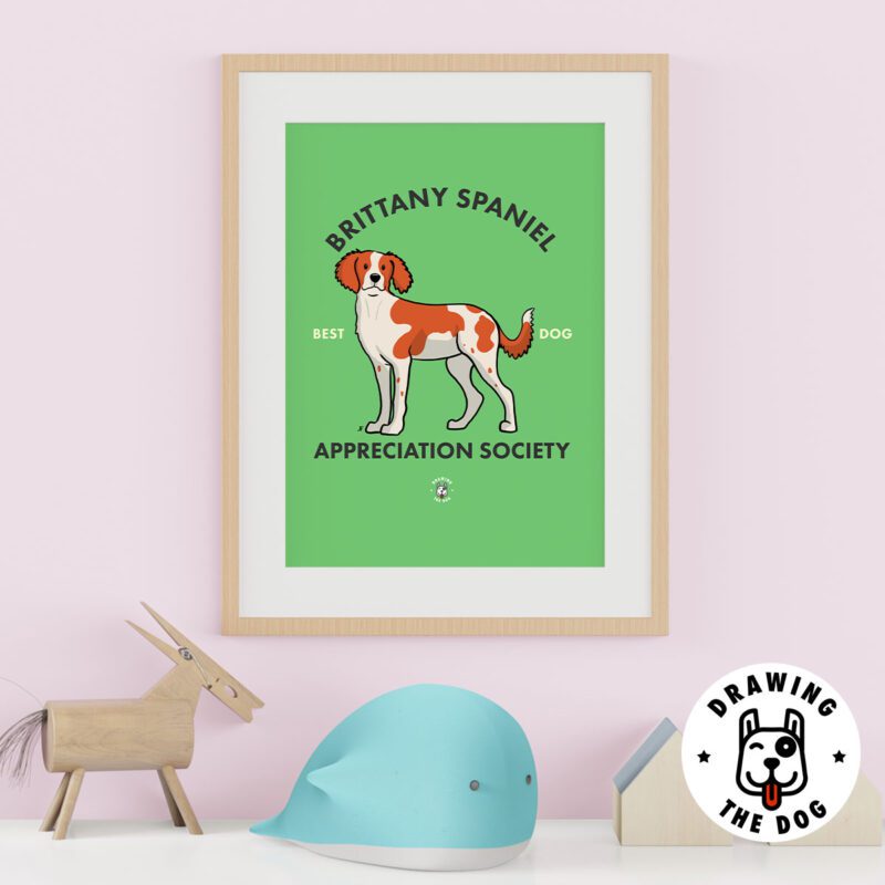 Brittany Spaniel Kids Wall Decor