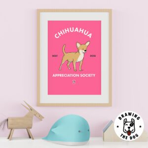 Chihuahua AS Kids Wall Decor