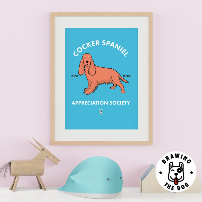 Cocker Spaniel AS Kids Wall Decor