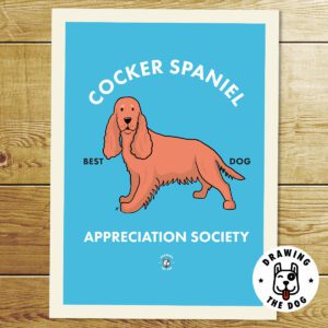 Cocker Spaniel AS Print