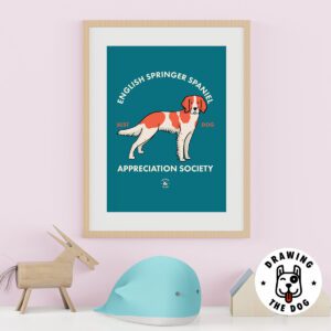 English Springer Spaniel Kids Wall Decor