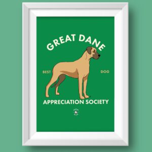 Great Dane Art Print Featured