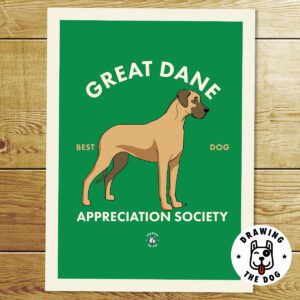 Great Dane Art Print