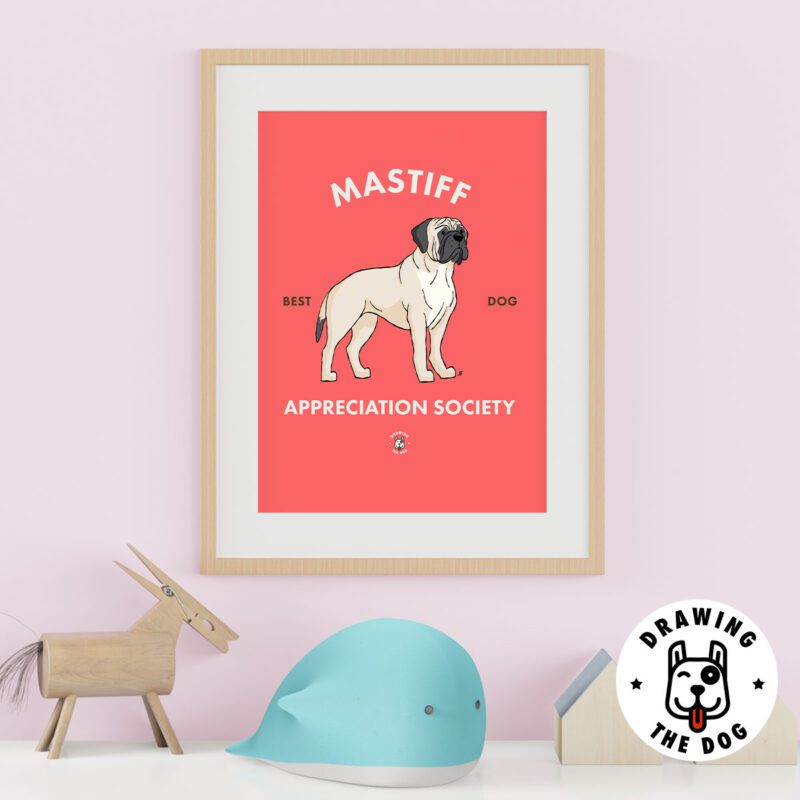 Mastiff AS Kids Wall Decor