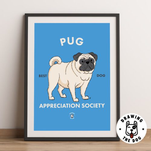 Pug Framed
