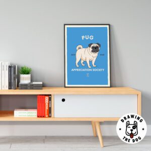 Pug Living Room Decor
