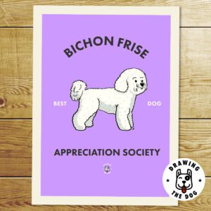 Bichon Frise AS Print