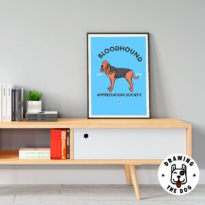 Bloodhound AS Living Room Decor