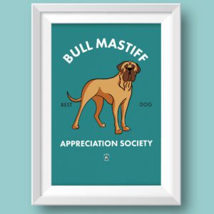 Bull Mastiff Wall Art Print Featured