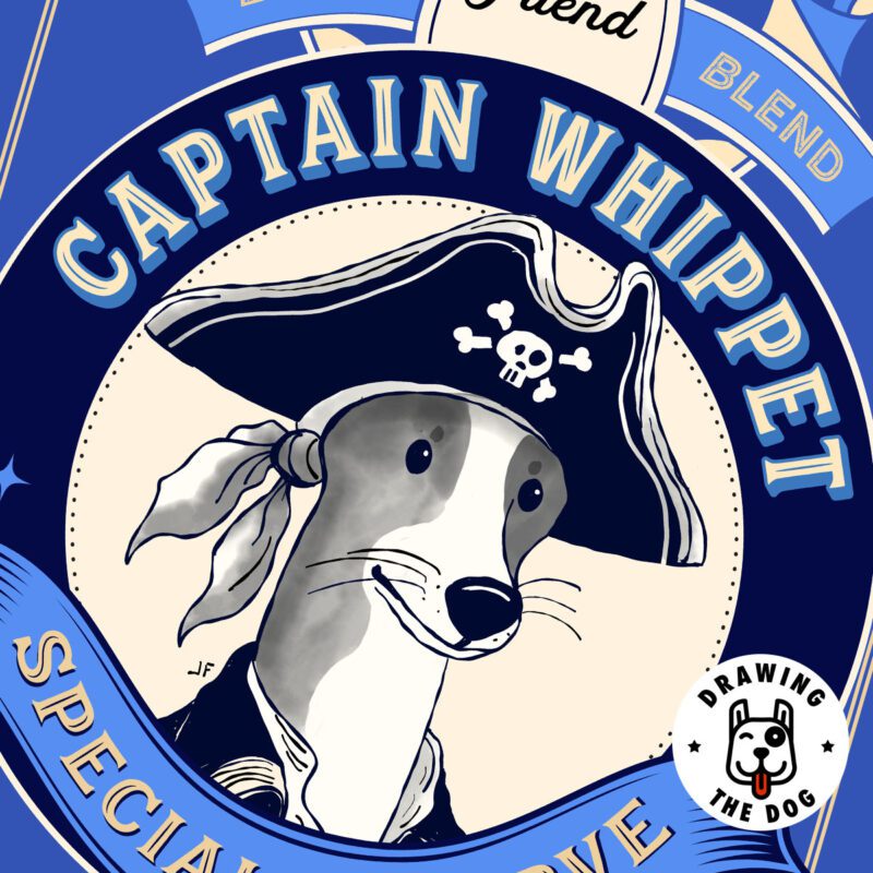 Captain Whippet Closeup