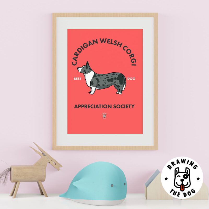 Cardigan Welsh Corgi AS Kids Wall Decor