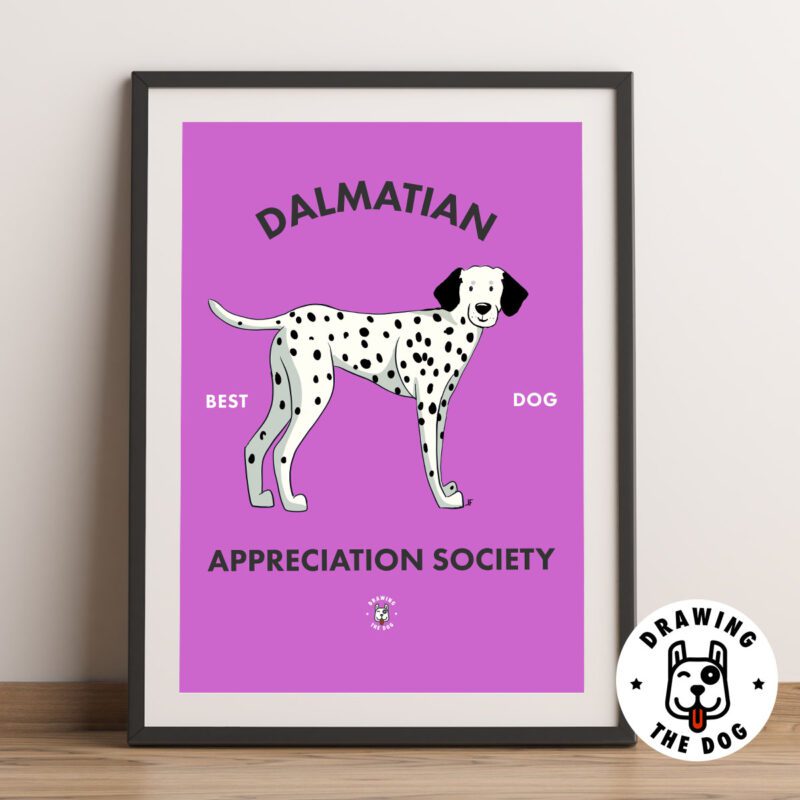 Dalmation AS Framed