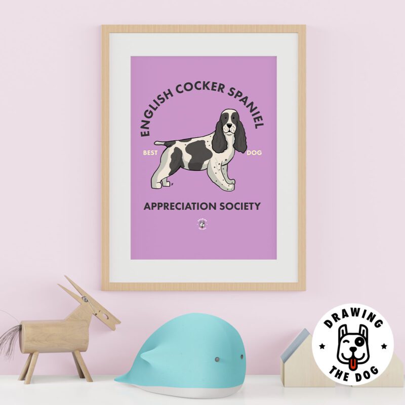 English Cocker Spaniel AS Kids Wall Decor