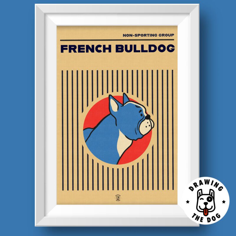French Bulldog Bauhaus Circle Featured