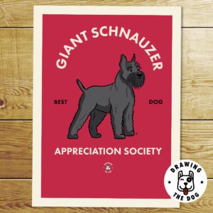 Giant Schnauzer AS Print