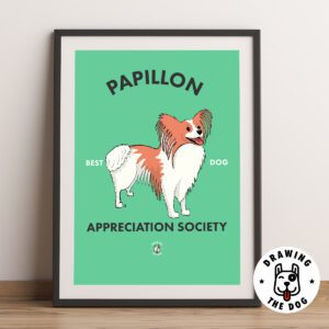 Papillon AS Framed