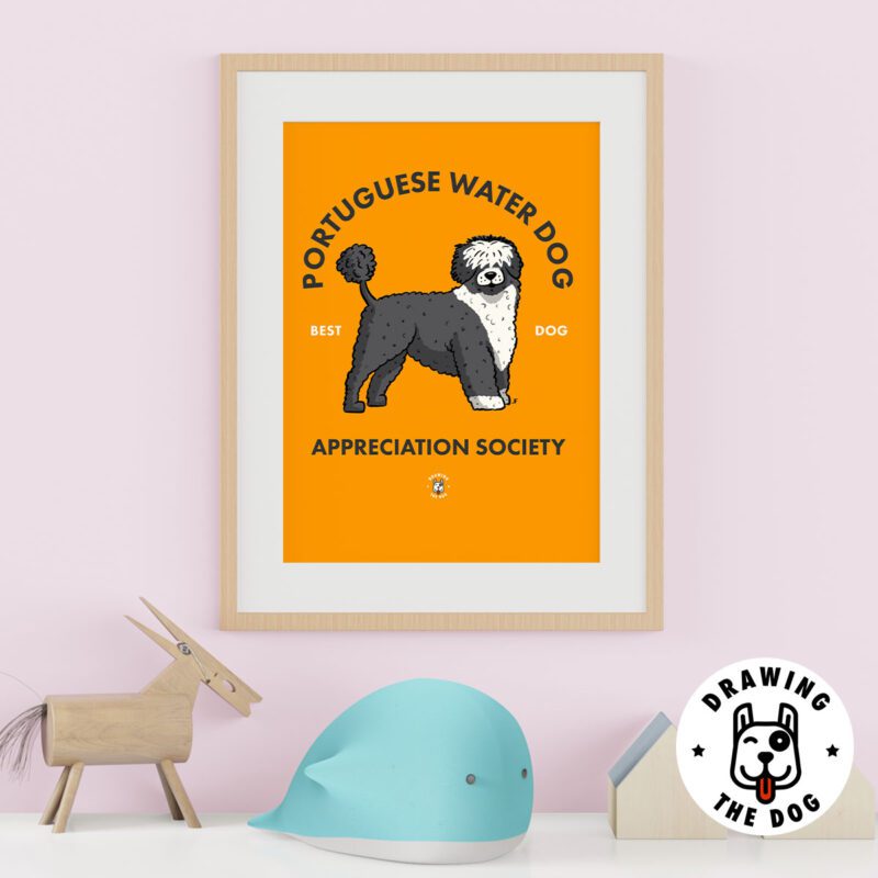 Portuguese Water Dog AS Kids Wall Decor