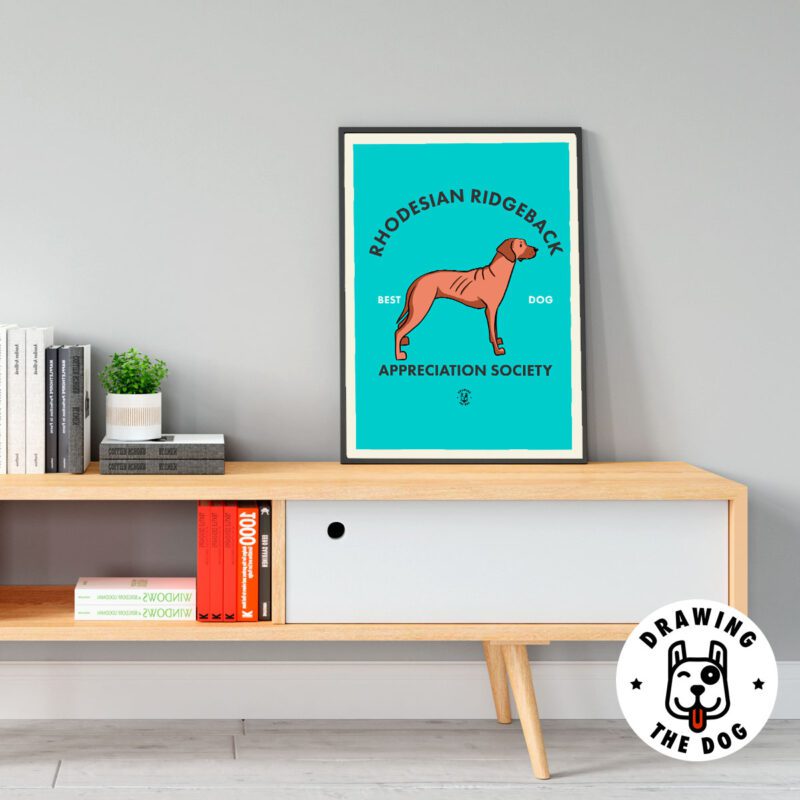 Rhodesian Ridgeback AS Living Room Decor