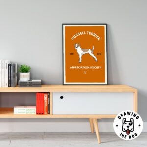 Russell Terrier AS Living Room Decor