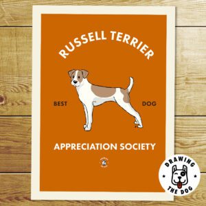 Russell Terrier AS Print
