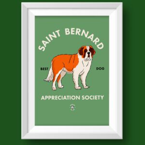 Saint Bernard Wall Art Featured