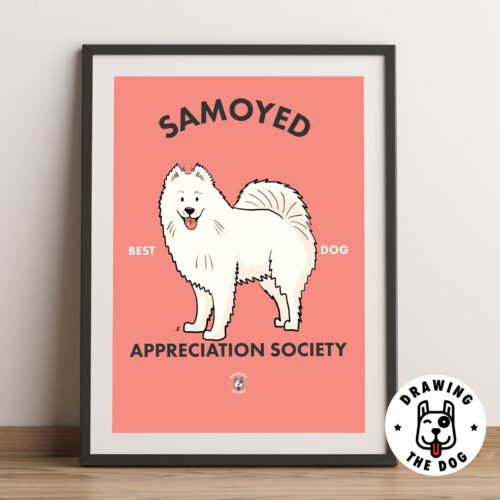 Samoyed AS Framed