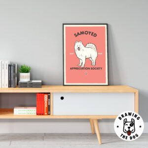 Samoyed AS Living Room Decor