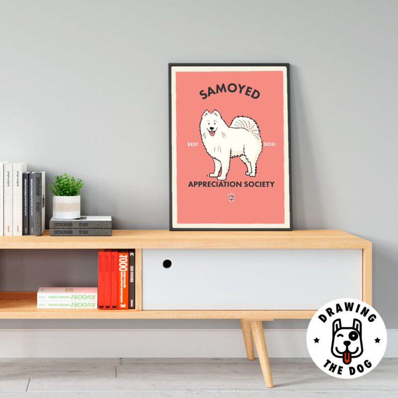 Samoyed AS Living Room Decor