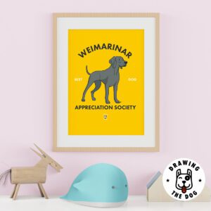 Weimaranar AS Kids Wall Decor