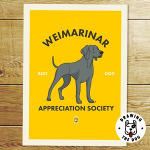 Weimaranar AS Print
