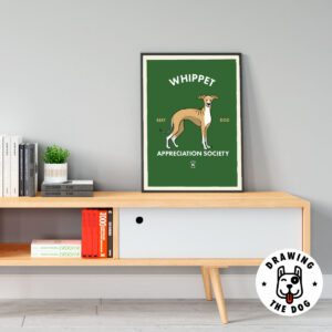 Whippet AS Living Room Decor