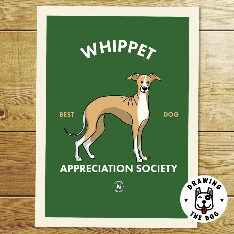 Whippet AS Print