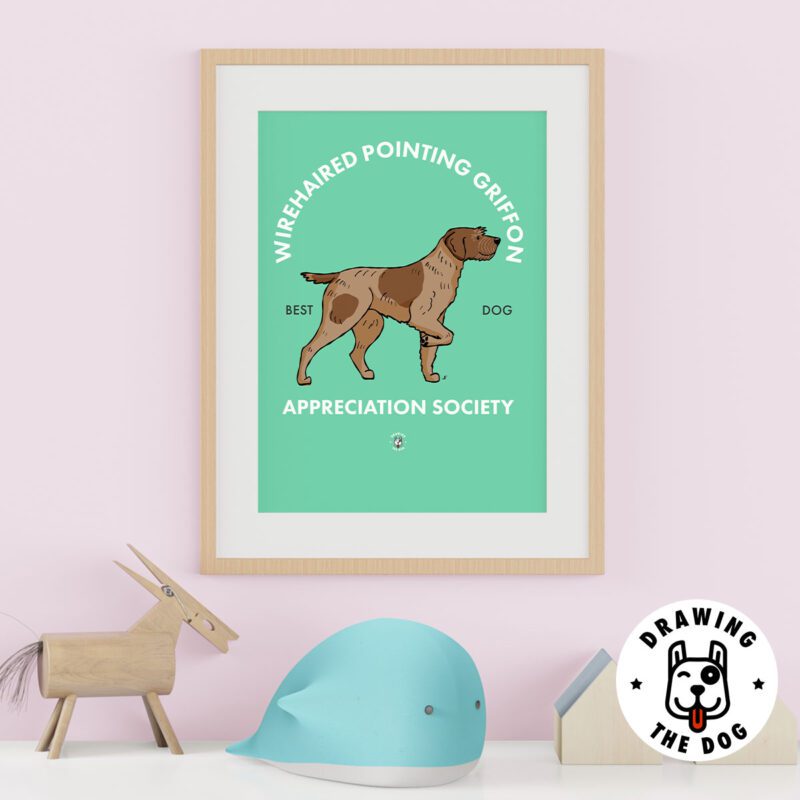 Wirehaired Pointing Griffon AS Kids Wall Decor