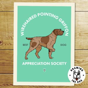 Wirehaired Pointing Griffon AS Print