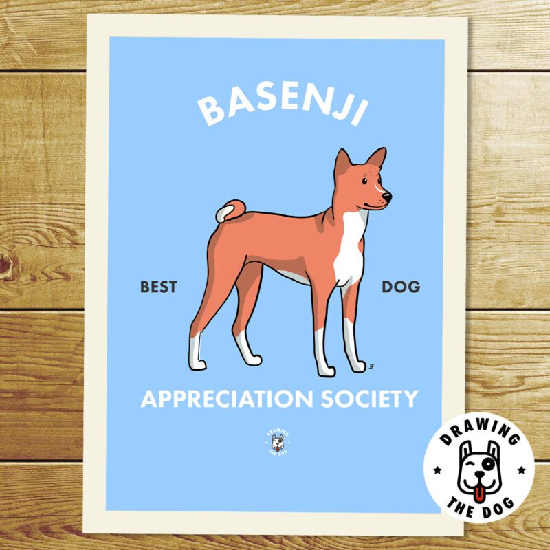 Basenji AS Print