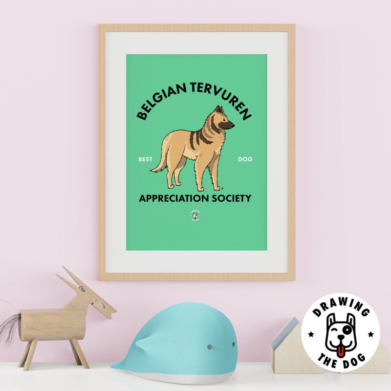 Belgian Tervuren AS Kids Wall Decor